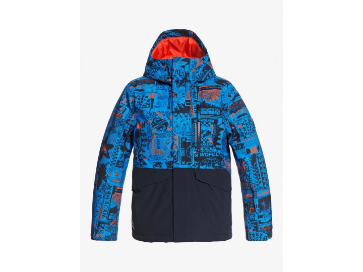 Яке-QUIKSILVER-MISSION BLK YTH B SNJT BNL4
